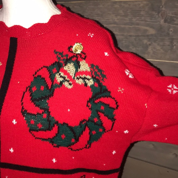 Vintage tacky Christmas sweater - Picture 4 of 7